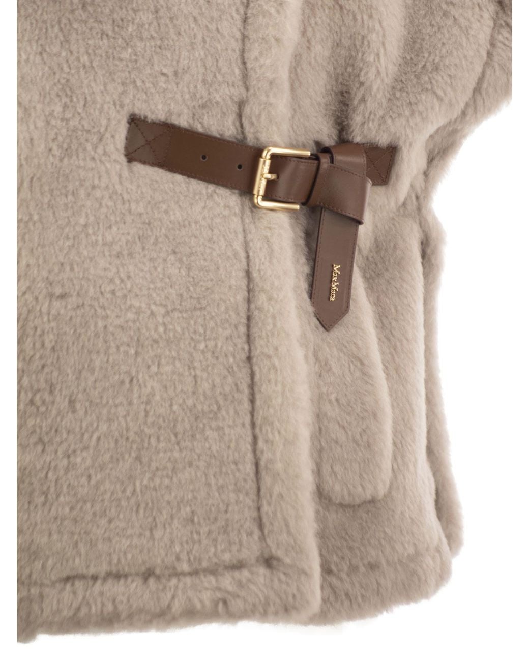 Max Mara Natural Newabavo1 Belted Cape