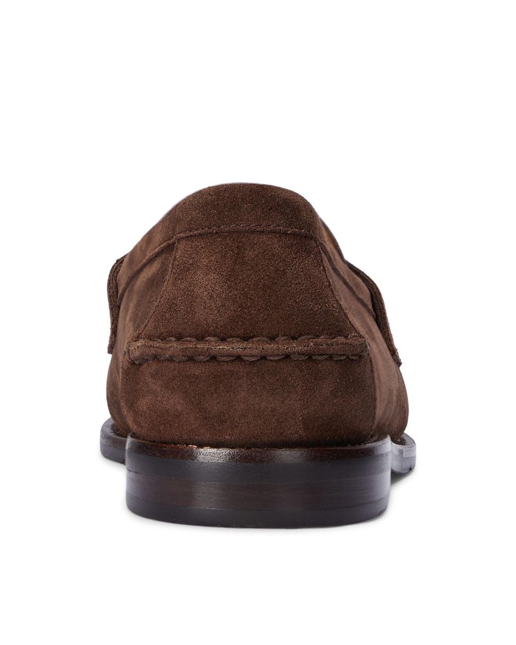Polo Ralph Lauren Brown Faux Suede Loafers for men