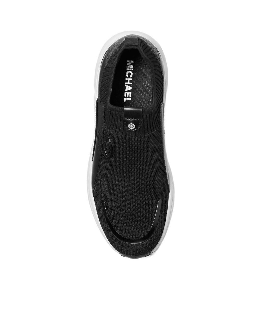 MICHAEL Michael Kors Black Sami Stretch Knit Sneakers