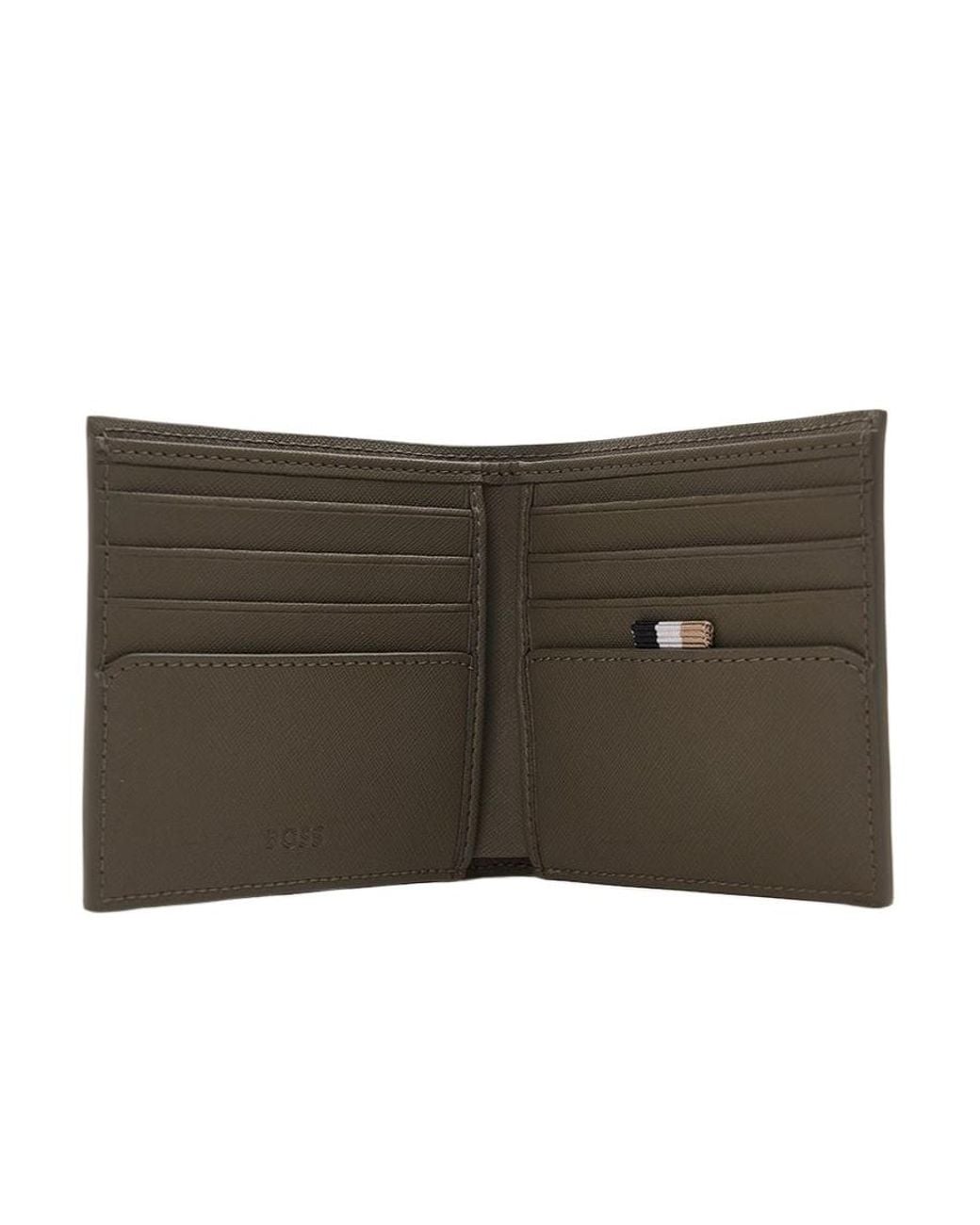 Boss Brown Bifold Wallet for men