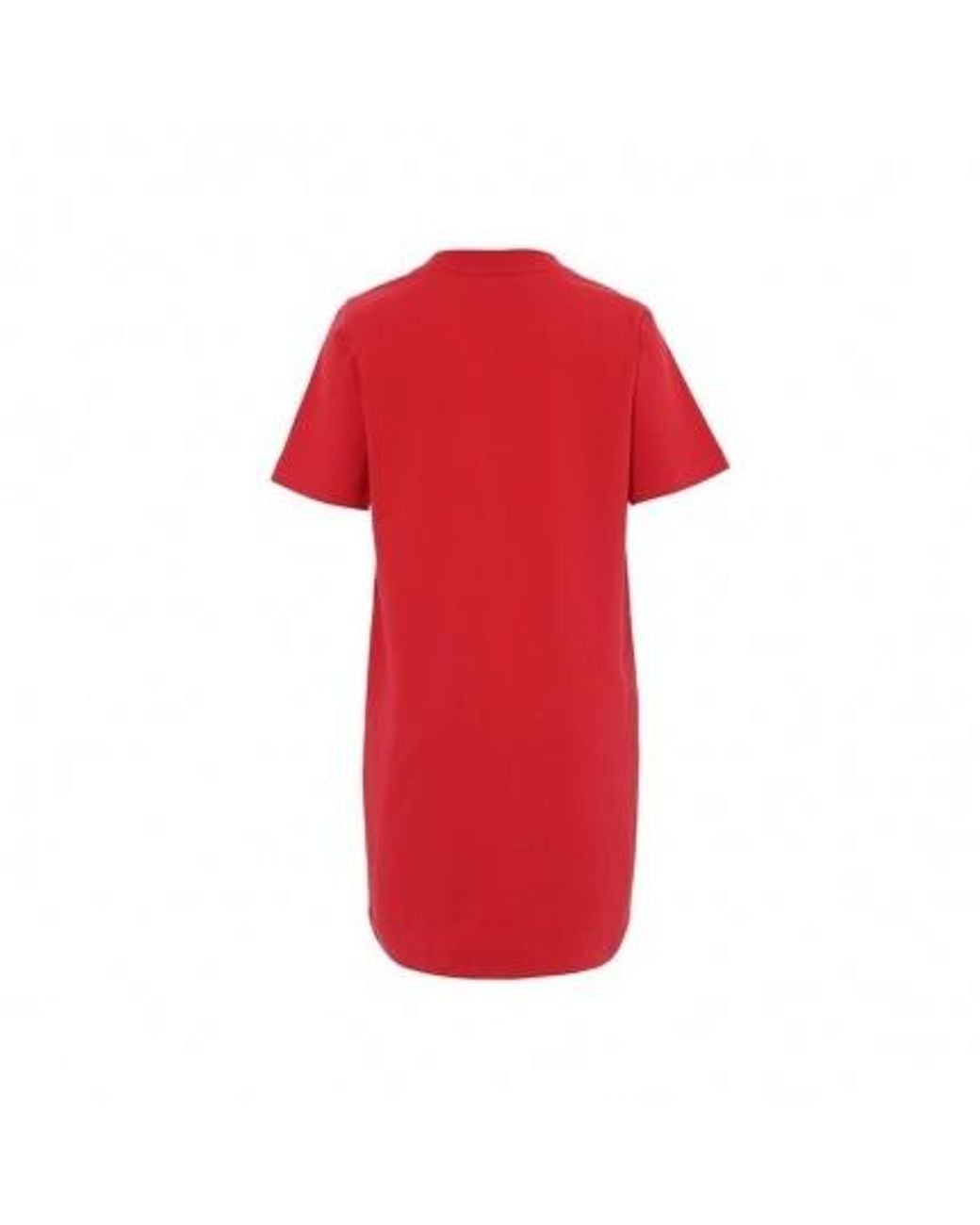 Moschino Red Logo Dress
