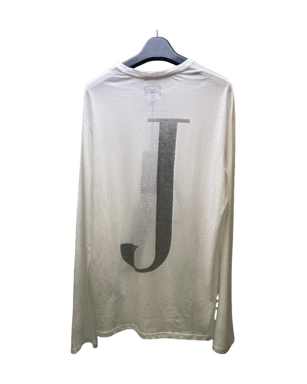Armani Jeans Gray Logo T-Shirt With Round Neck for men