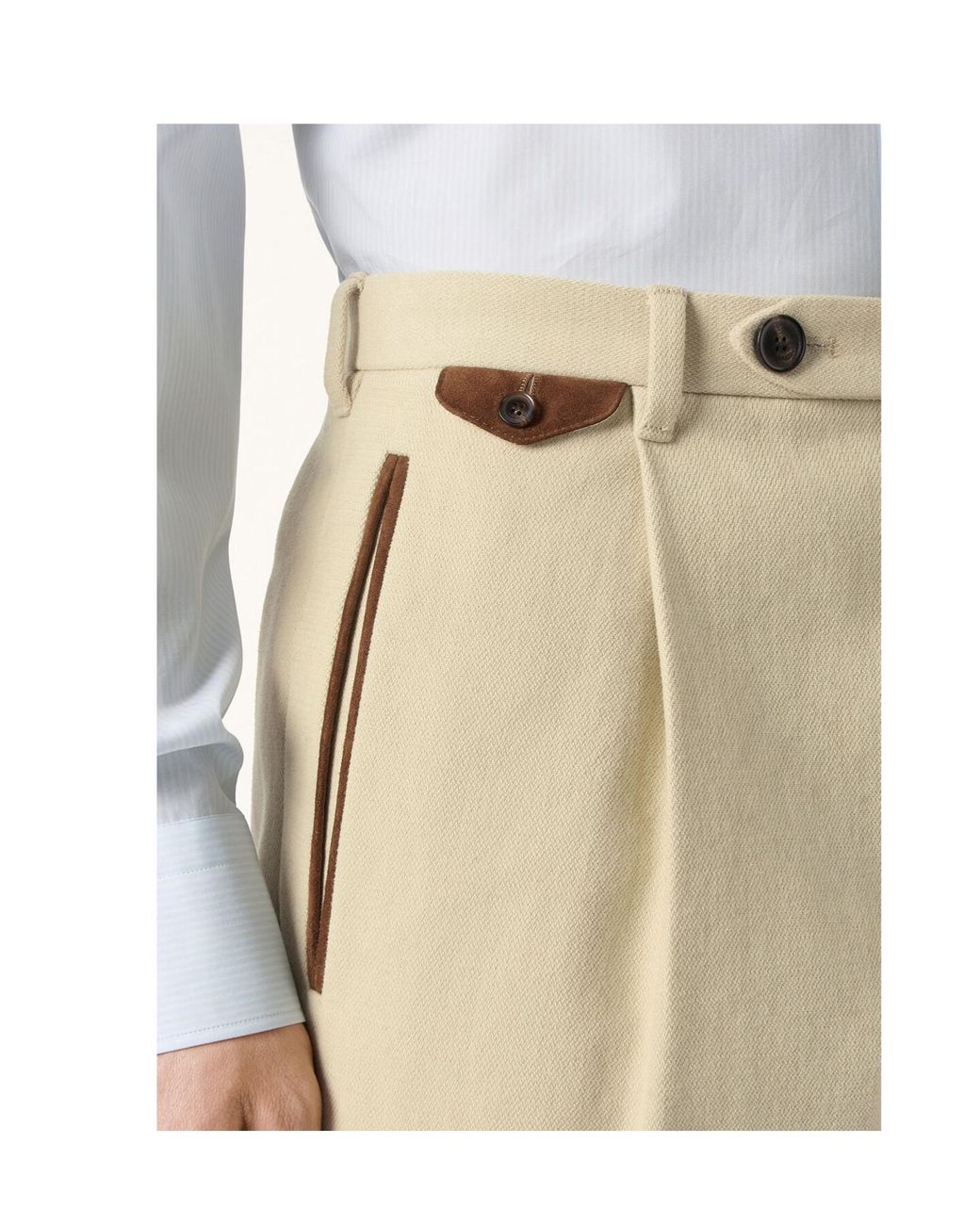 Loro Piana Natural Philip Trousers for men
