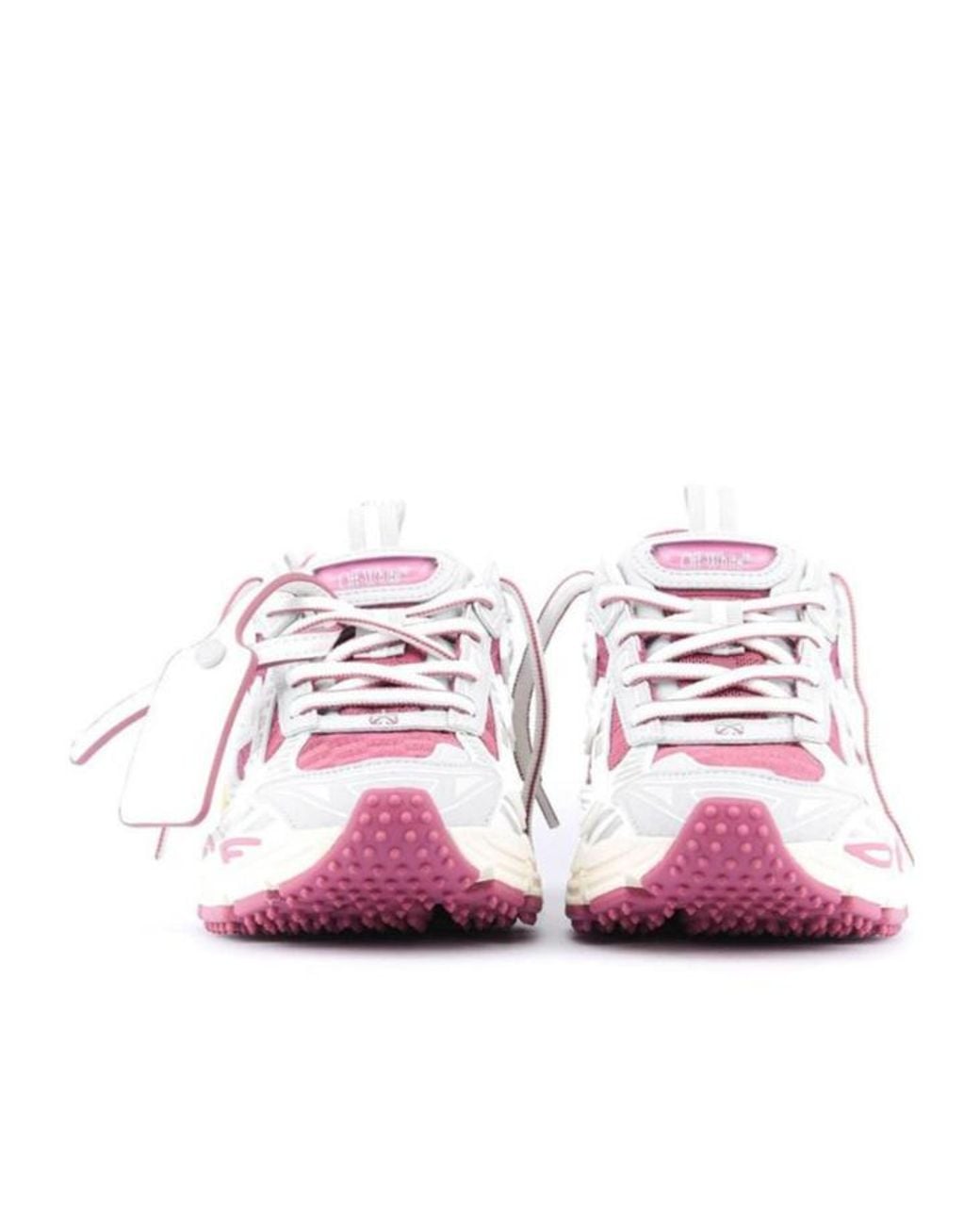Off-White c/o Virgil Abloh Pink Be Right Back Lace-Up Sneakers