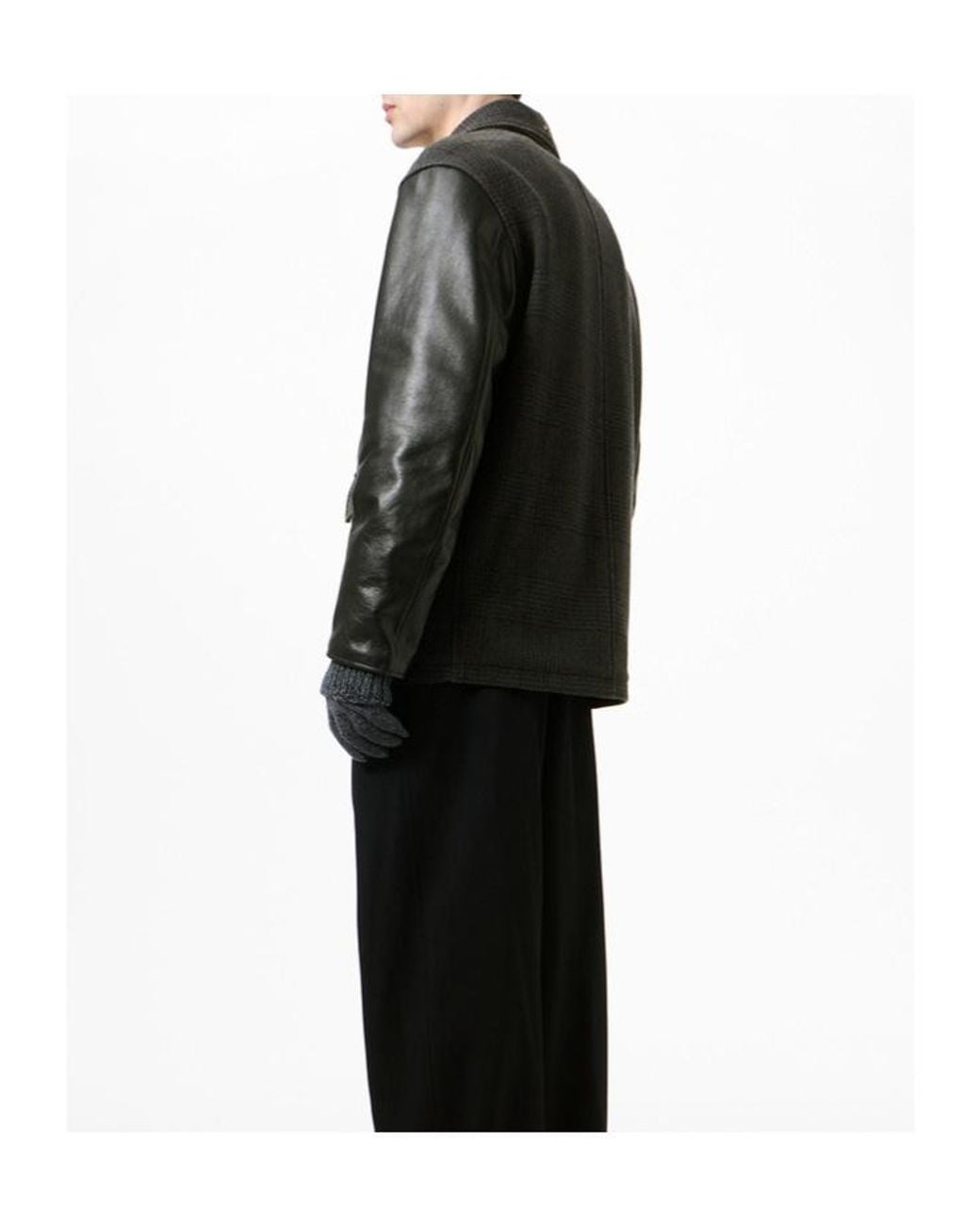 Our Legacy Black Long-Sleeve Casual Jacket for men