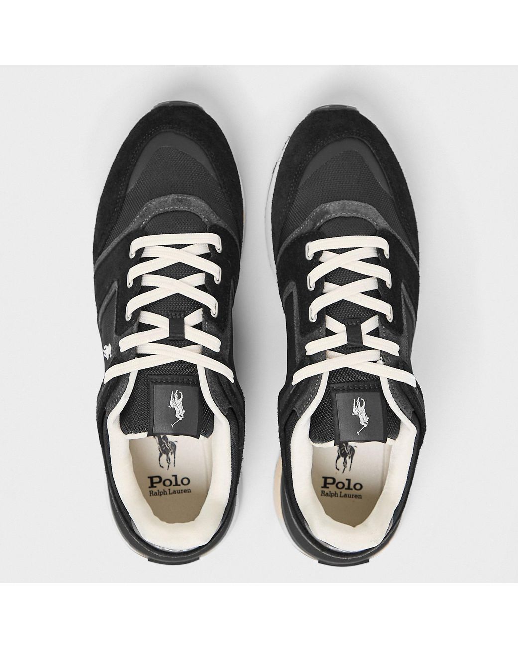 Polo Ralph Lauren Black And Casual Shoes for men