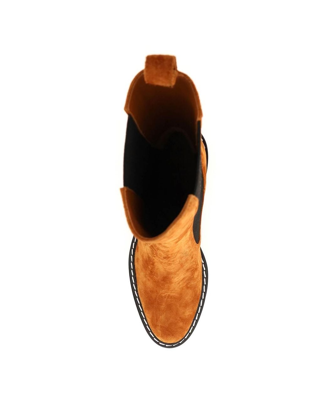 Khaite Brown Calgary Block Heel Boots