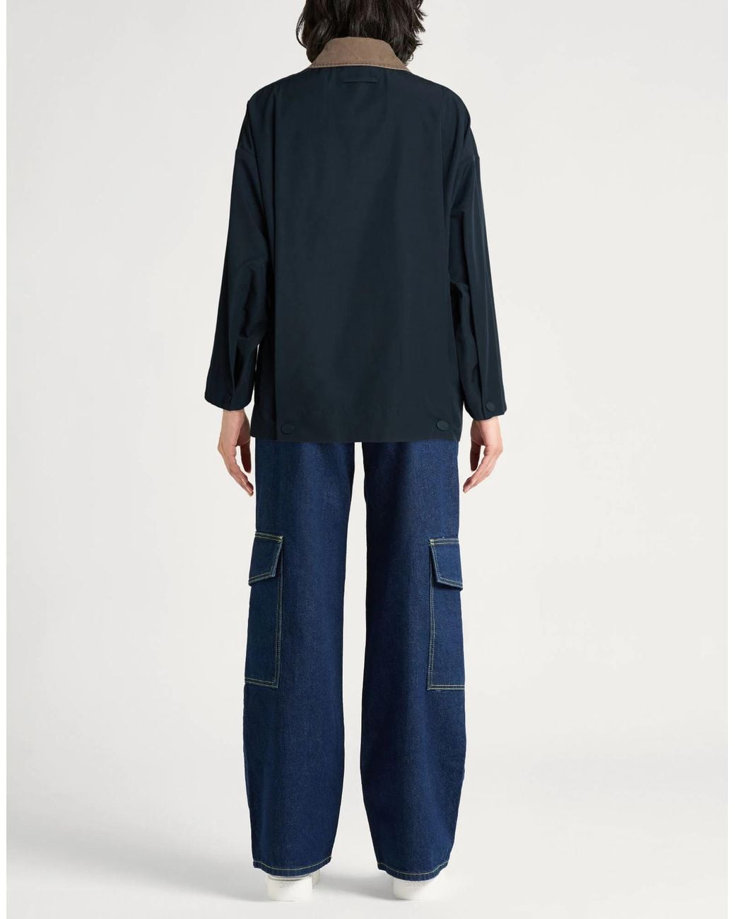 MAX&Co. Blue Minimalist Casual Jacket