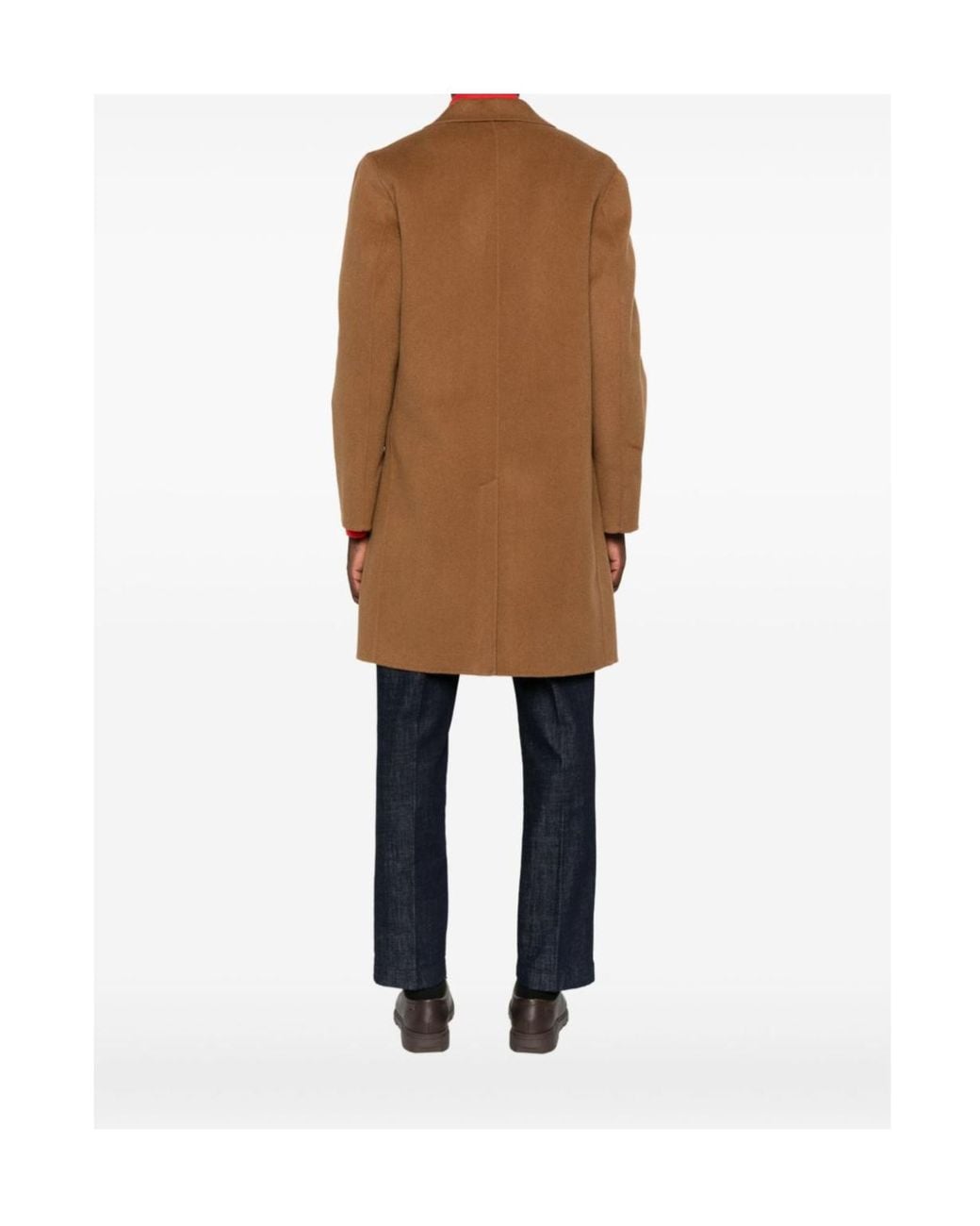 Aspesi Brown Pocket Coat for men