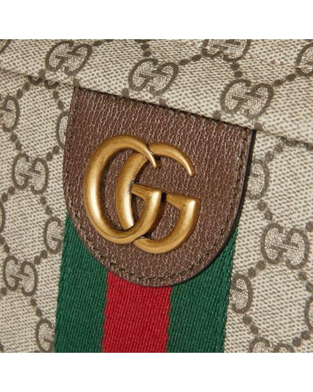 Gucci Natural Ophidia Monogrammed Medium Backpack for men
