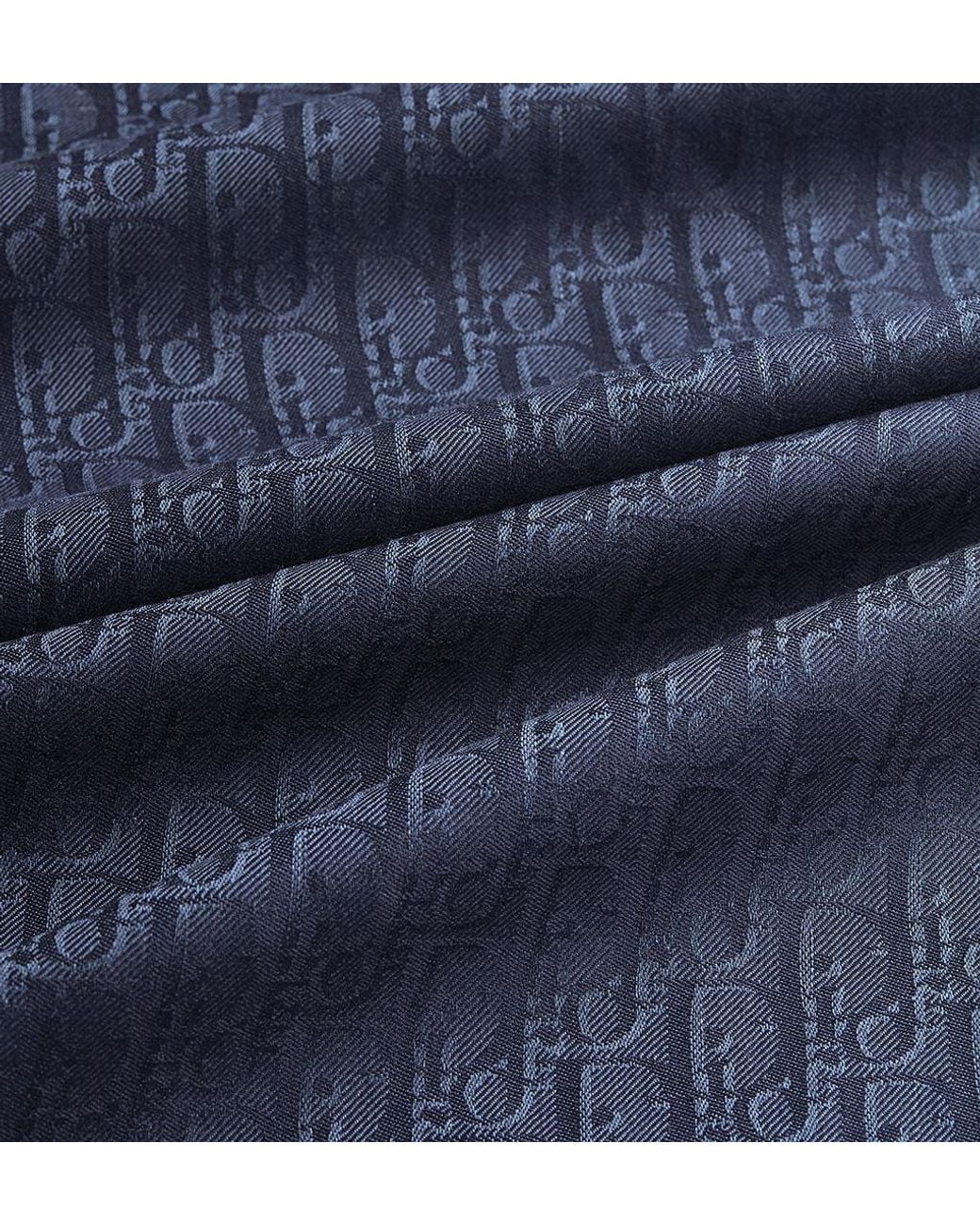 Dior Blue Oblique Shawl