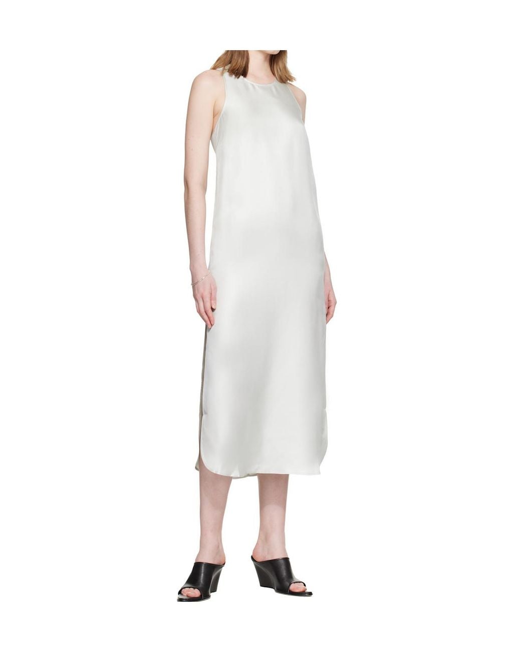 Loulou de Saison White Paloma Long Dress