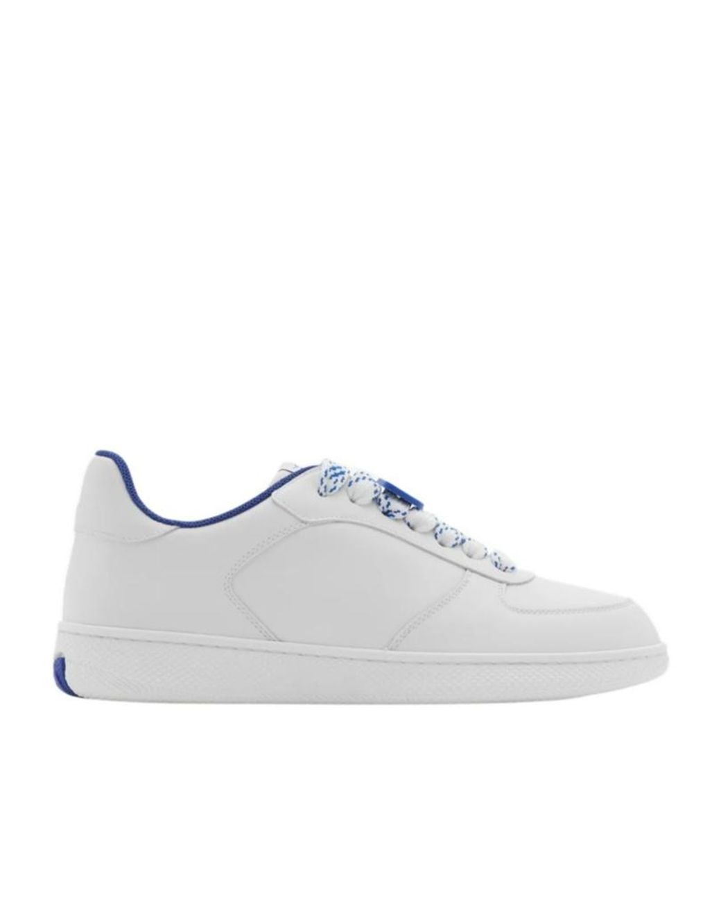 Burberry White Platform Sneakers