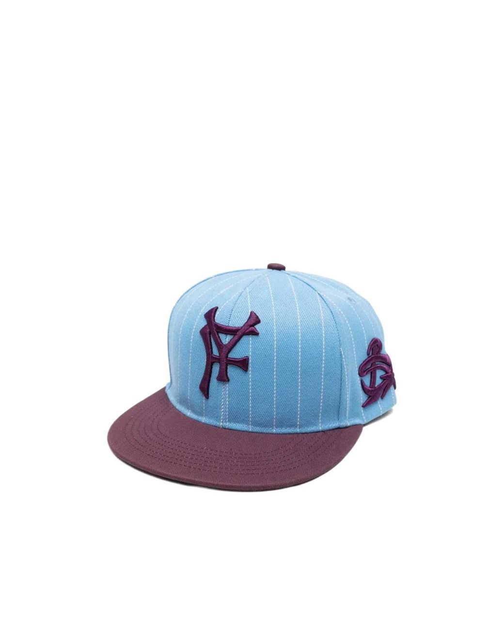 PDF CHANNEL Blue Striped Baseball Cap for men