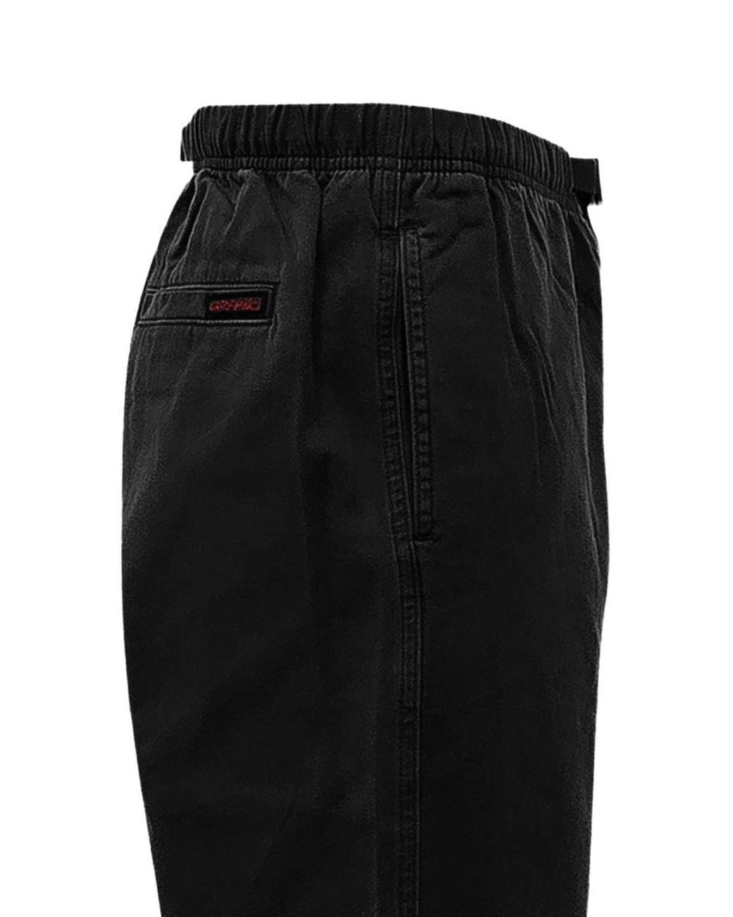 Gramicci Black Elasticated Belted Pants for men