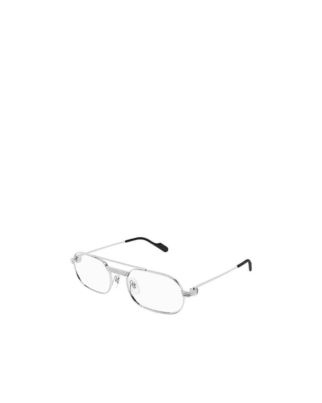 Cartier Multicolor Oval Frame Glasses for men