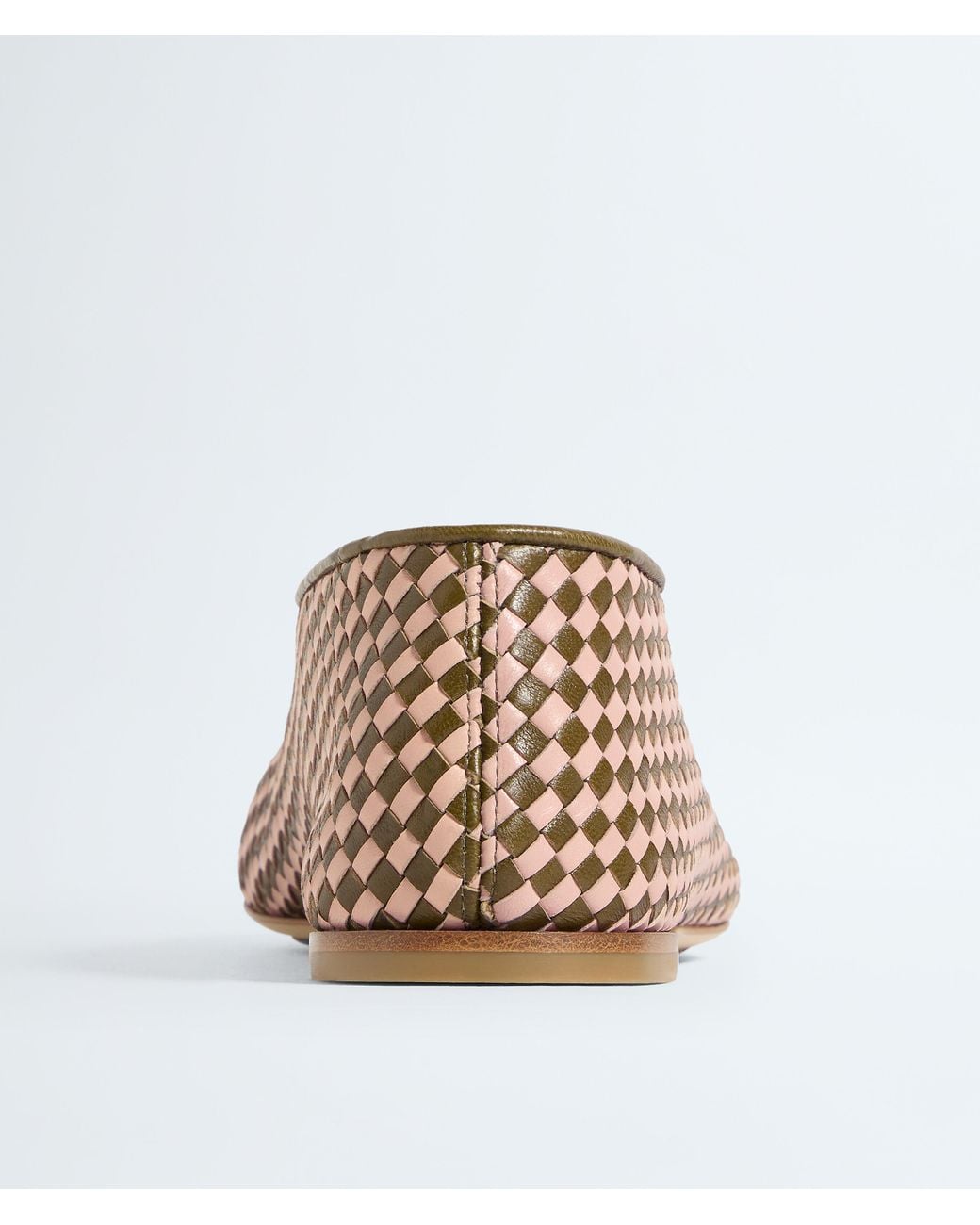 Bottega Veneta Brown Rosa Ballerina