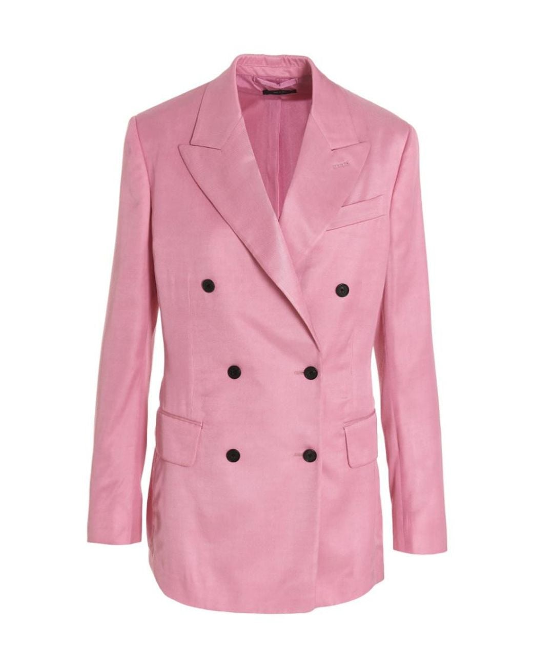 Tom Ford Pink Double-Breasted Blazer