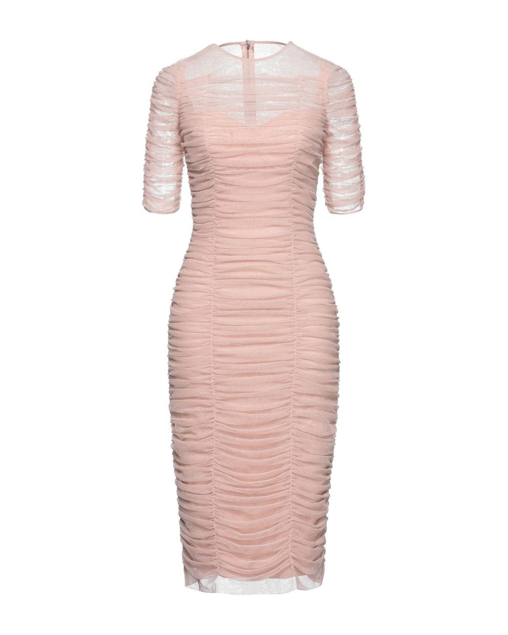 Dolce & Gabbana Pink Midi Dresses
