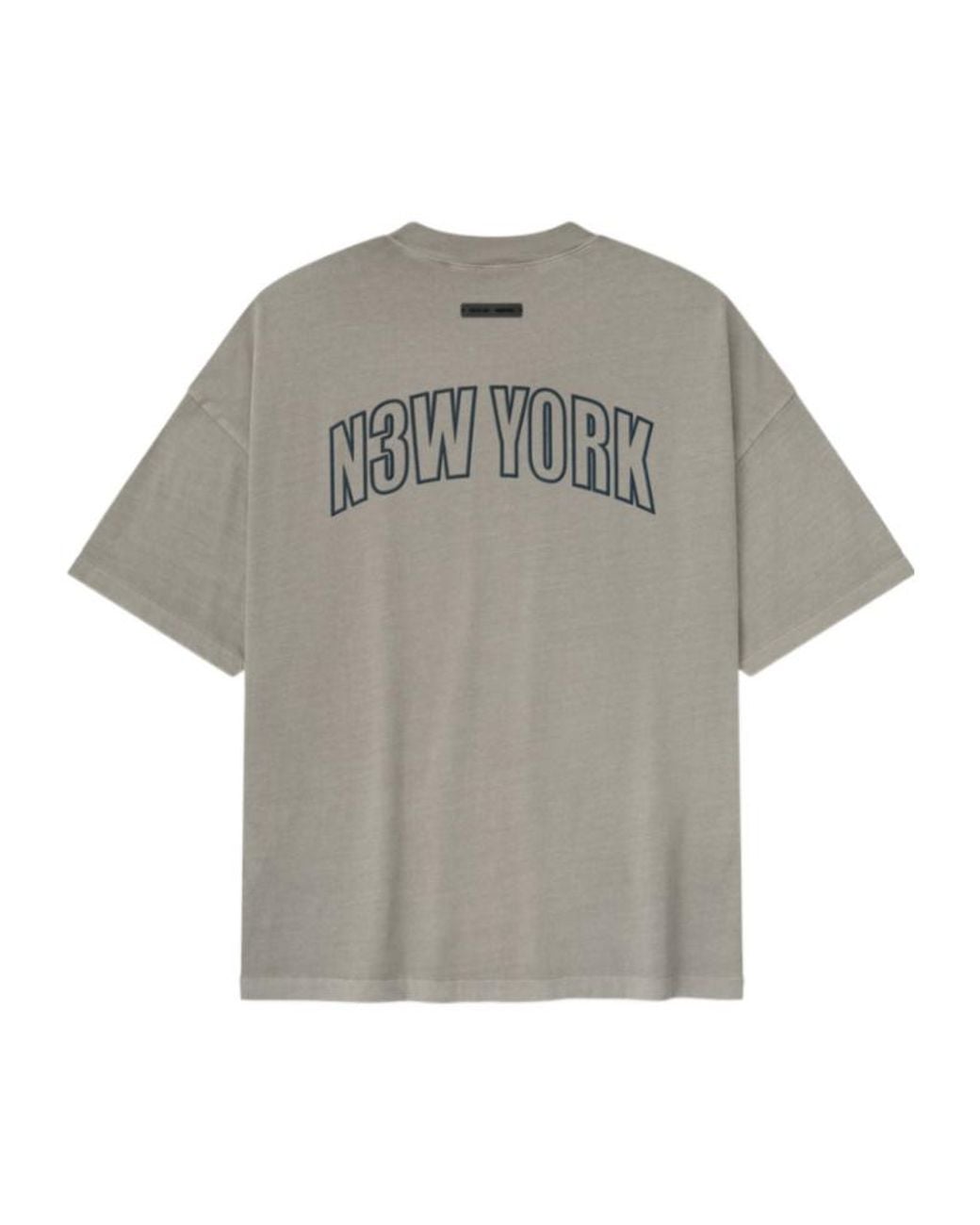 Fear Of God Gray New York 90S T-Shirt for men