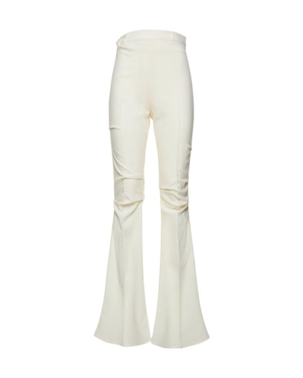 Jacquemus White Le Pantalon Merria Stretch Wool Pants
