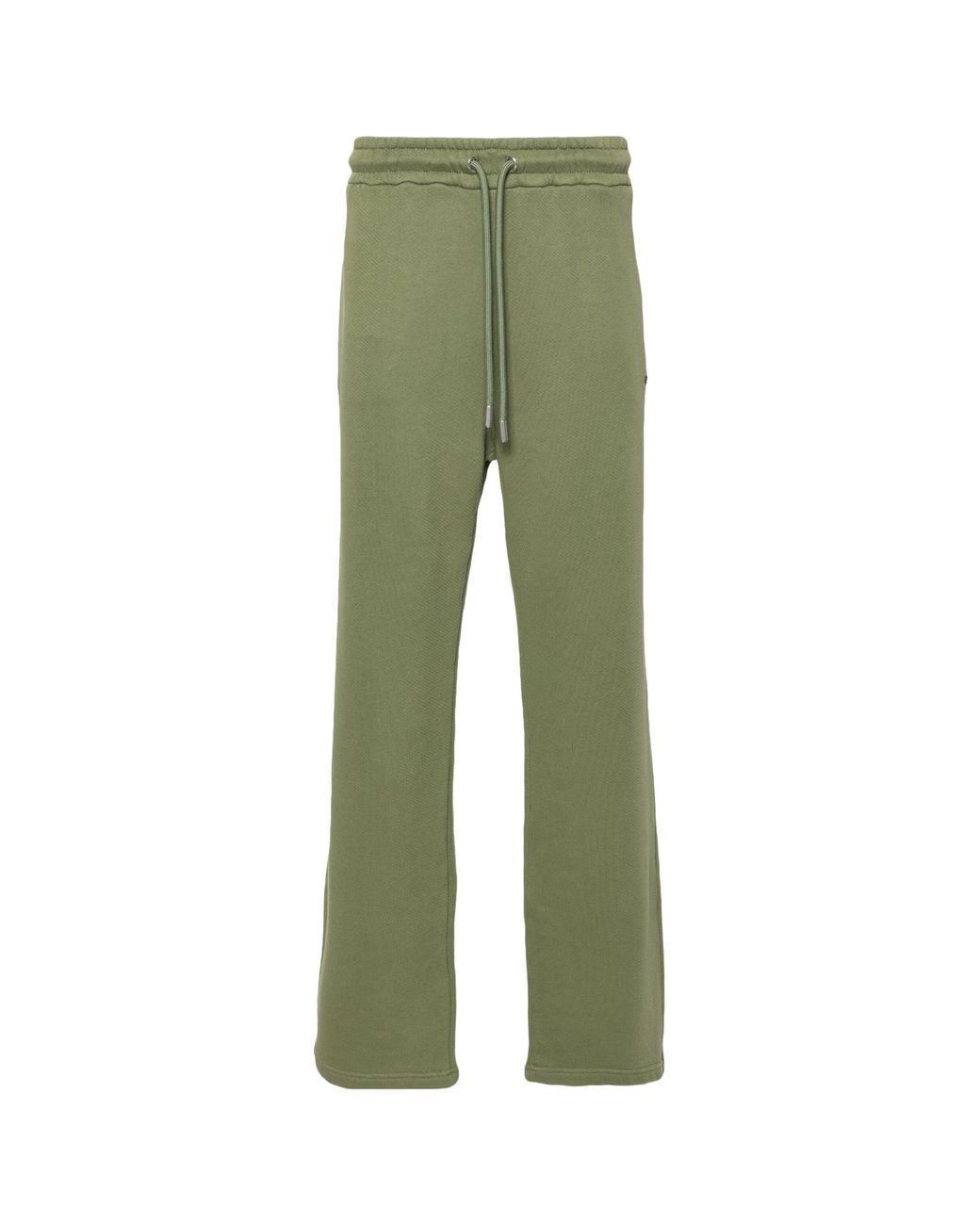 Off-White c/o Virgil Abloh Green Arrow Pattern Drawstring Joggers for men