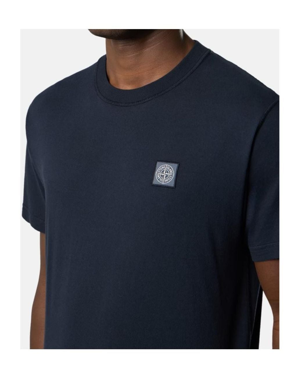 Stone Island Black T-Shirts & Vests for men