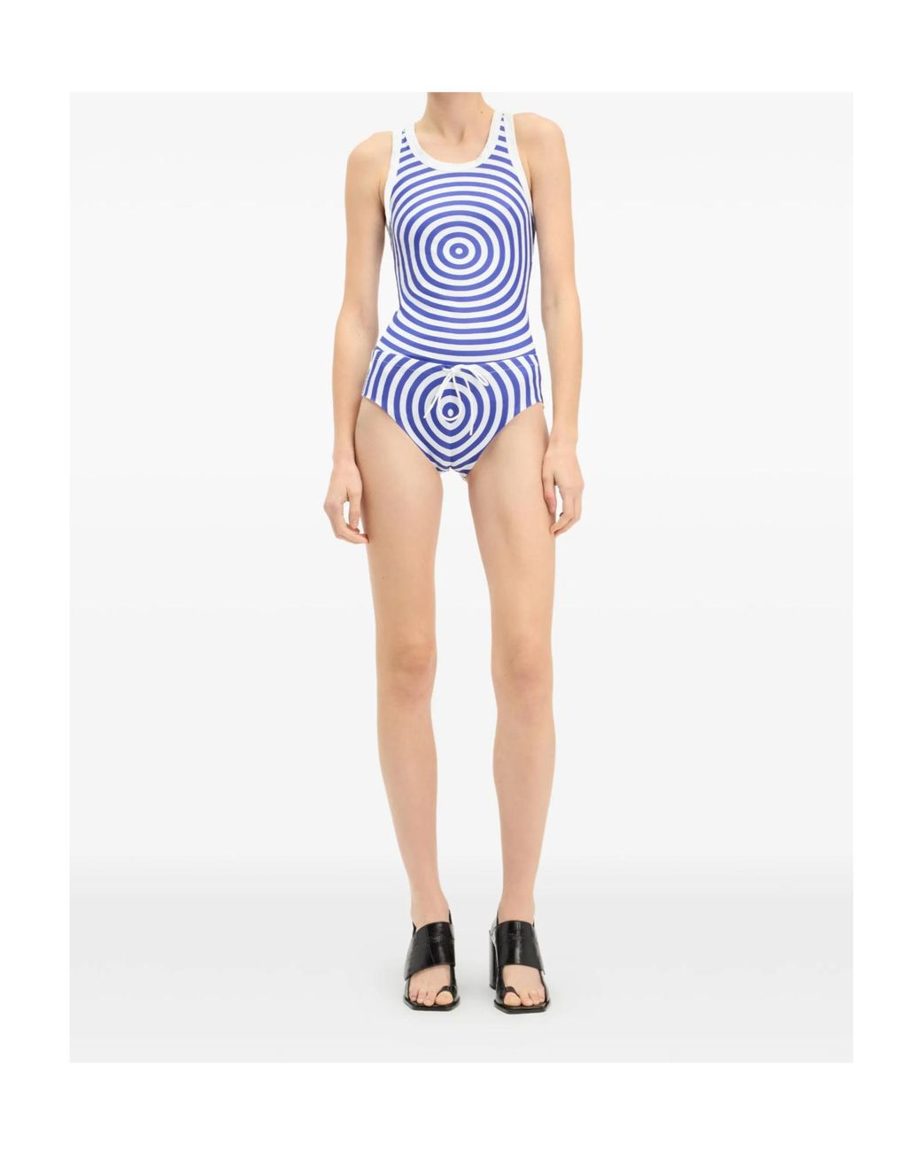 Jean Paul Gaultier Blue Crew Neck Vest