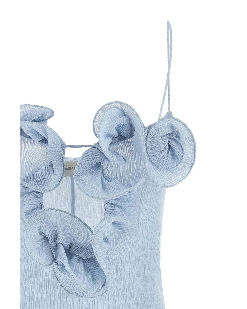 Magda Butrym Blue Dress