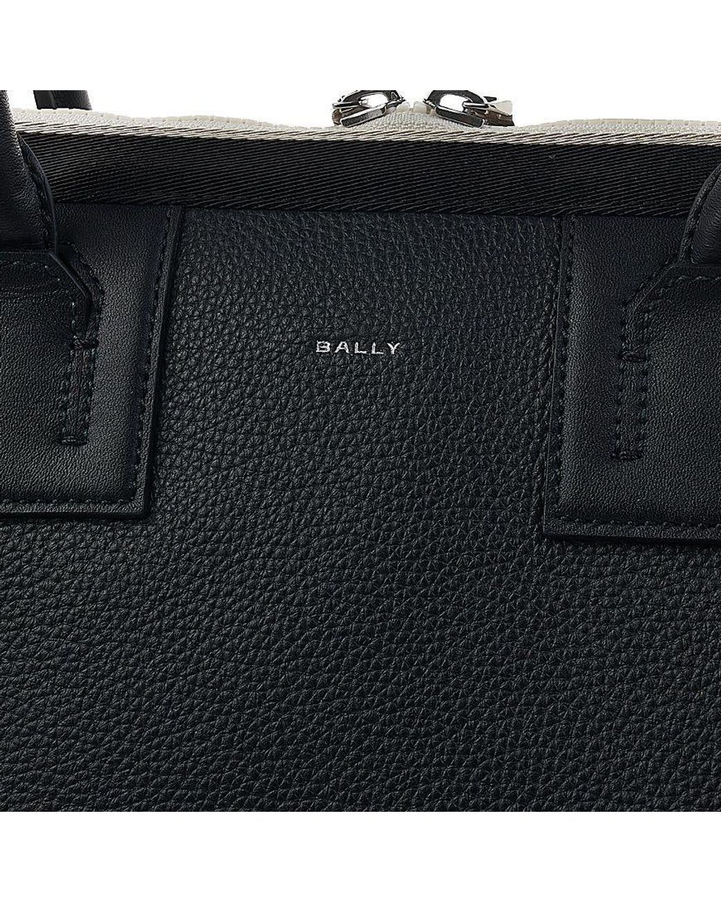 Bally Black Bold Volume Tote Bag