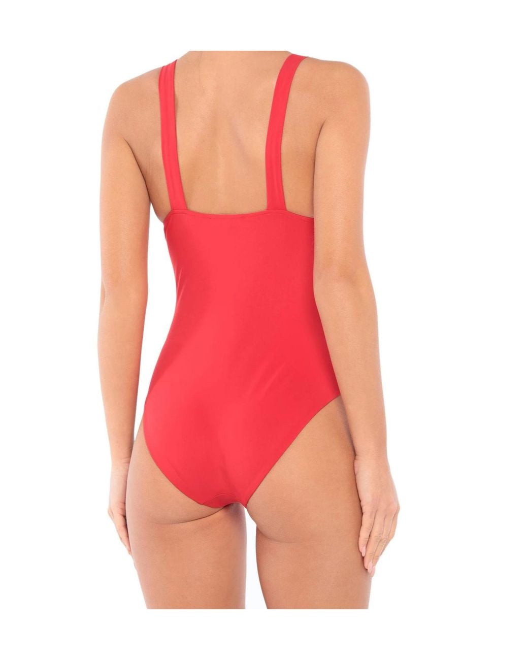 Burberry Red One-Piece Swimsuits
