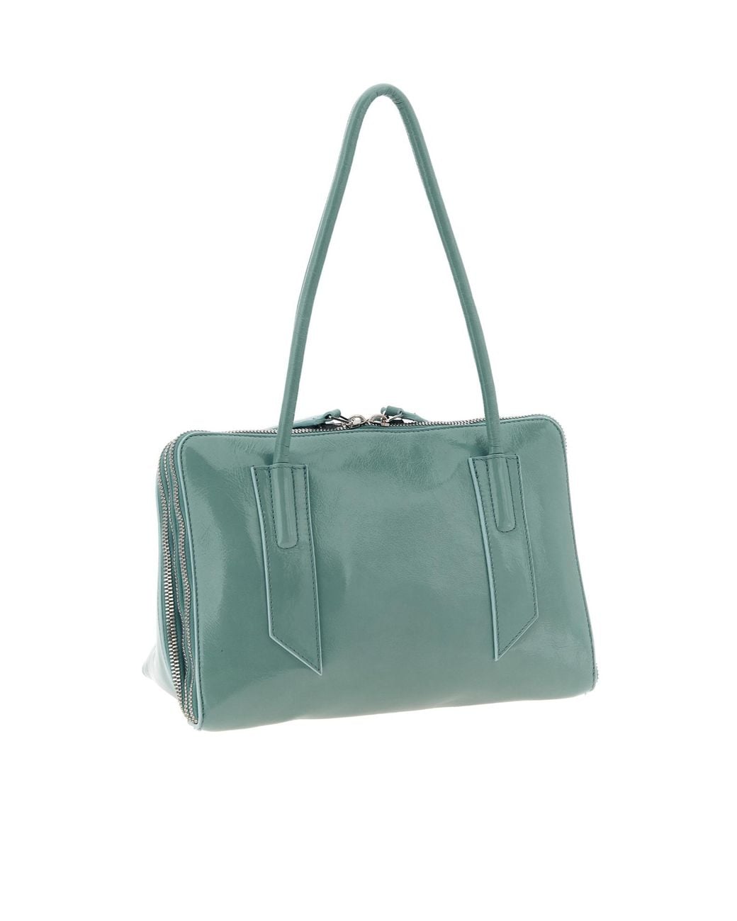 The Attico Green The Laltra Di Milano Shoulder Bag