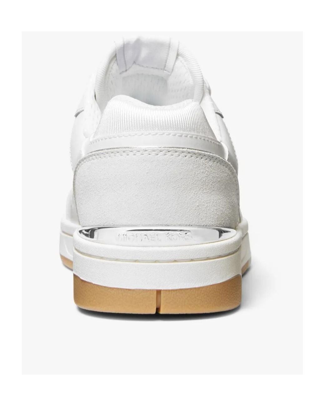 MICHAEL Michael Kors White Rebel Low-Top Sneakers