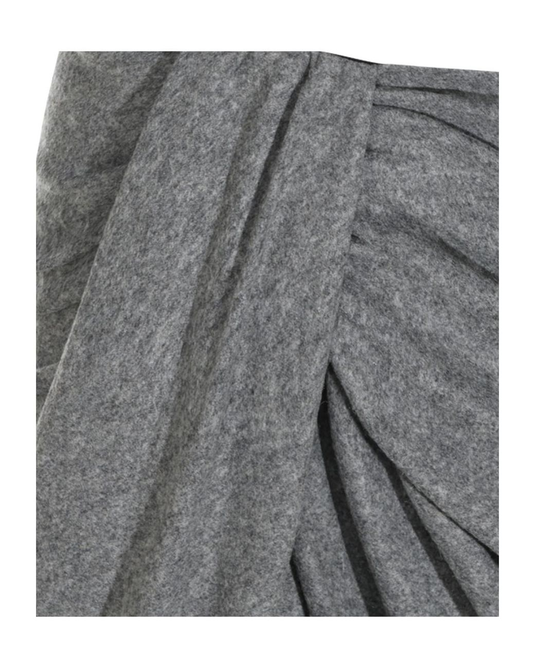 Isabel Marant Gray Isabel Marant Étoile Jeldia Draped Skirt