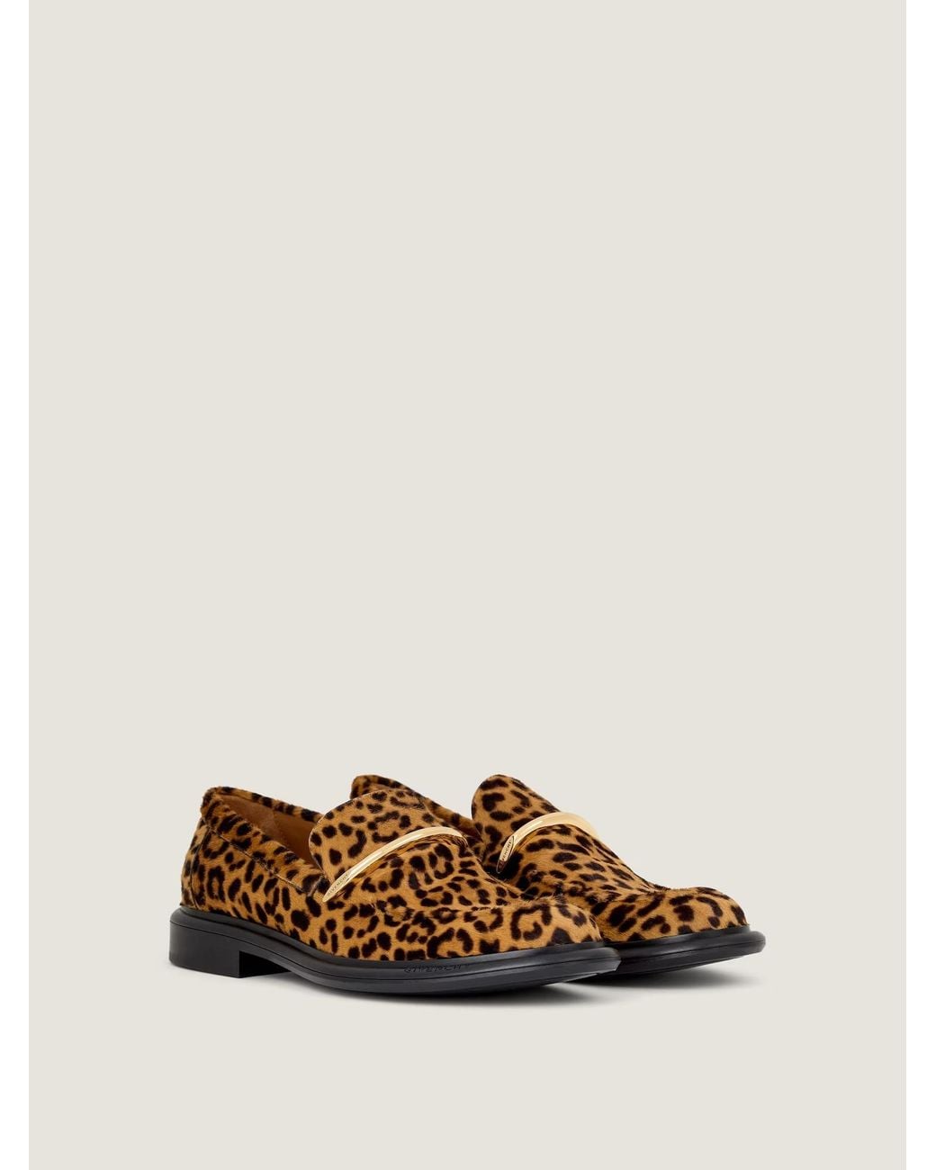 Givenchy Brown Pinch Loafers