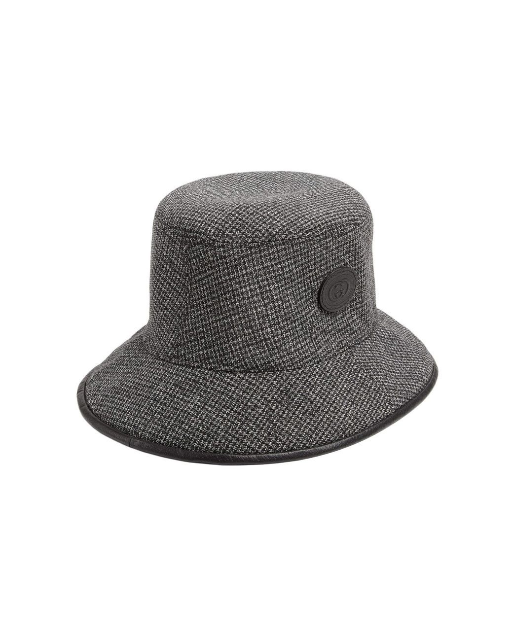 Gucci Gray Reversible Bucket Hat for men