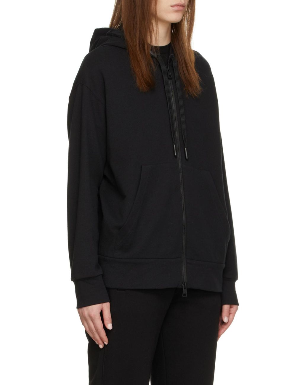 Moncler Black Born To Protect-Print Hoodie