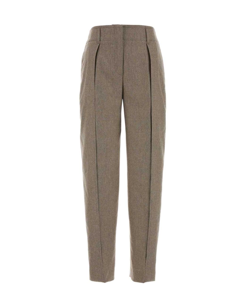 Pt Pantaloni Gray Pt Torino Lilly Pleated Pants