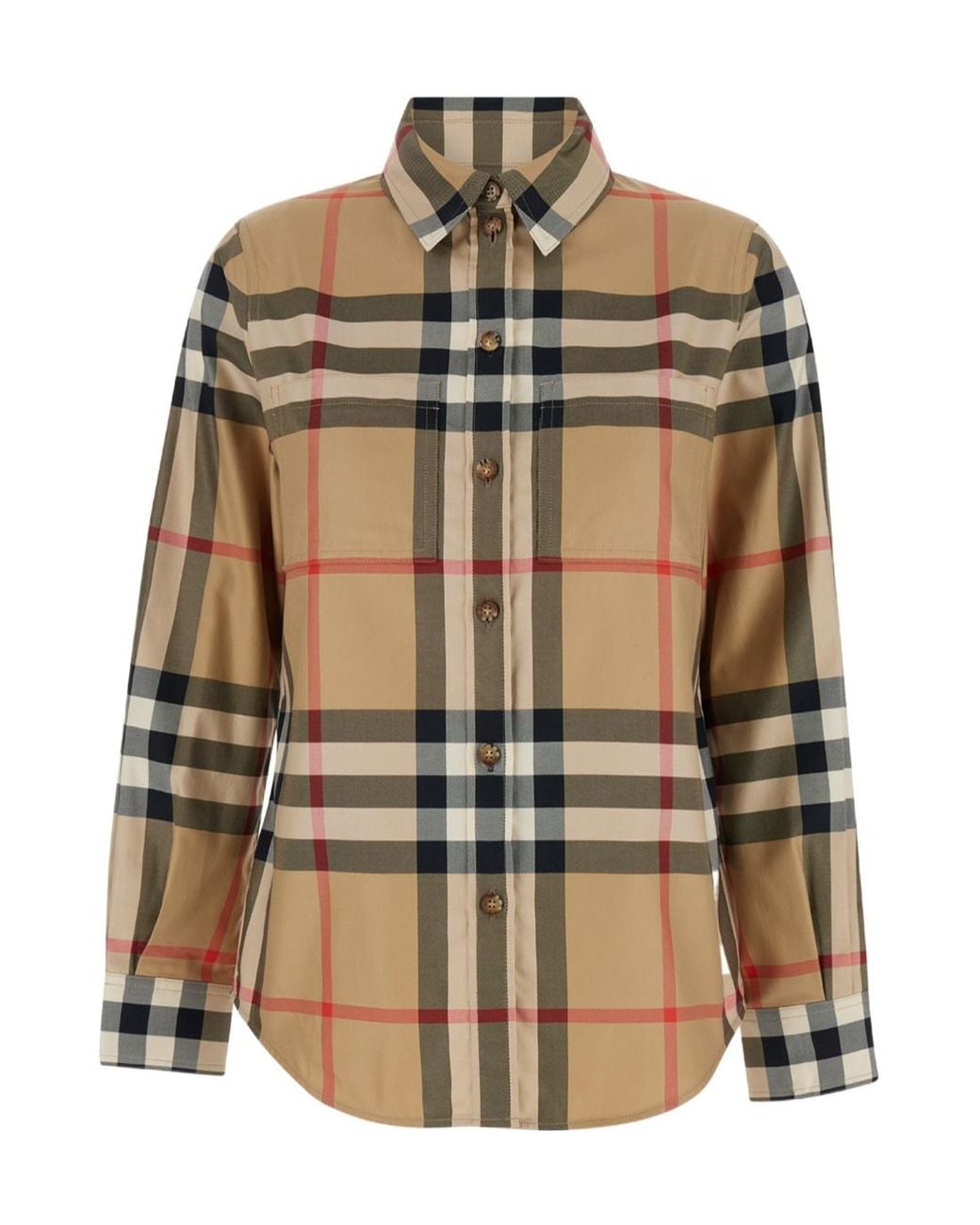 Burberry Multicolor Long Sleeved Checked Shirt