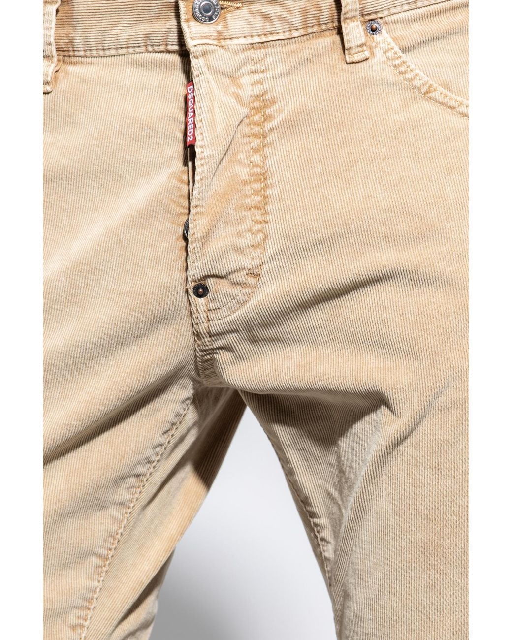 DSquared² Cool Guy Slim-Fit Jeans in Natural for Men | Lyst