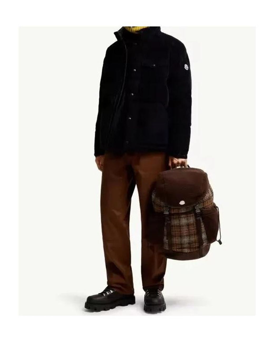 Moncler Blue Serrant Padded Jacket for men