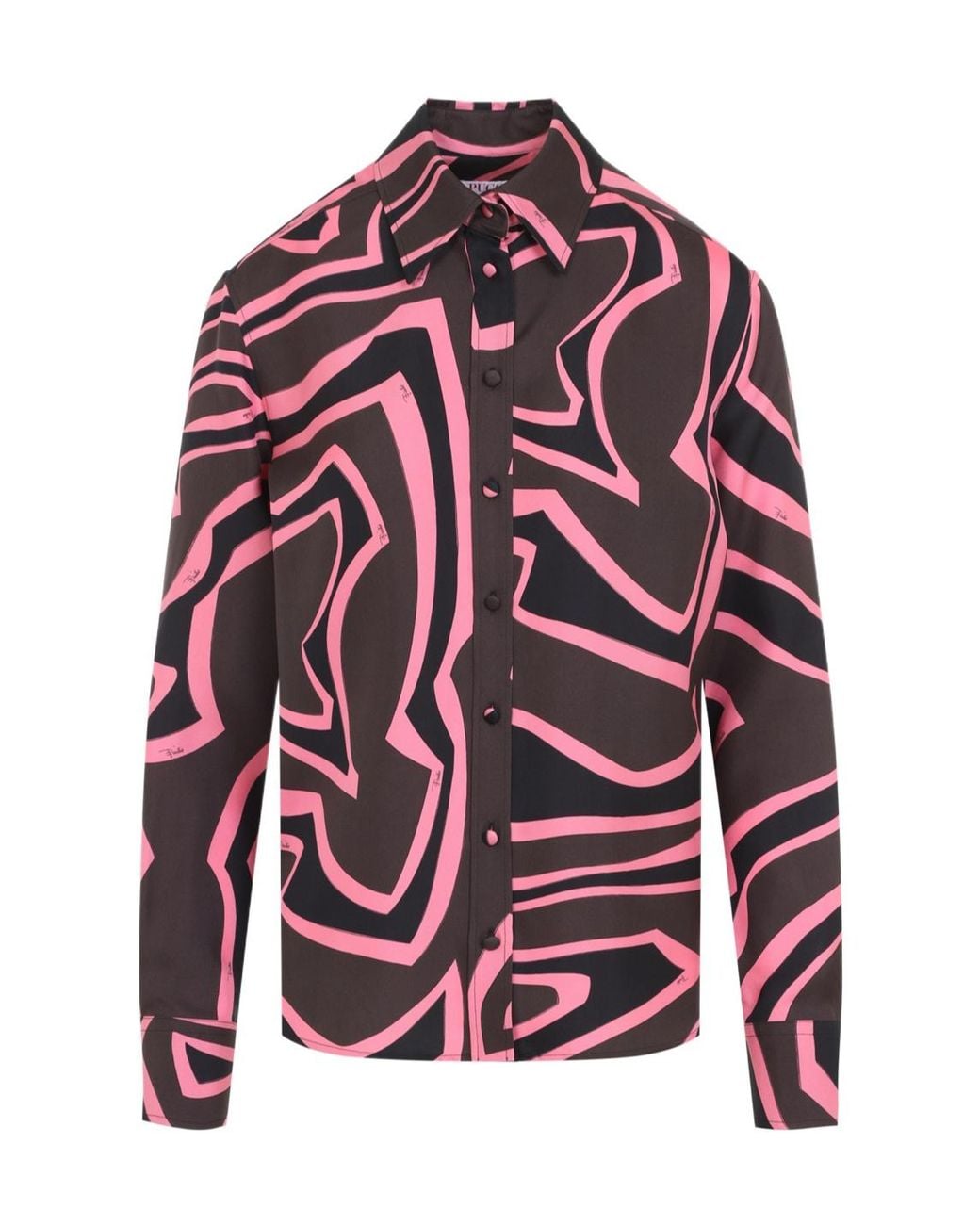 Emilio Pucci Red Pucci L/S Shirt