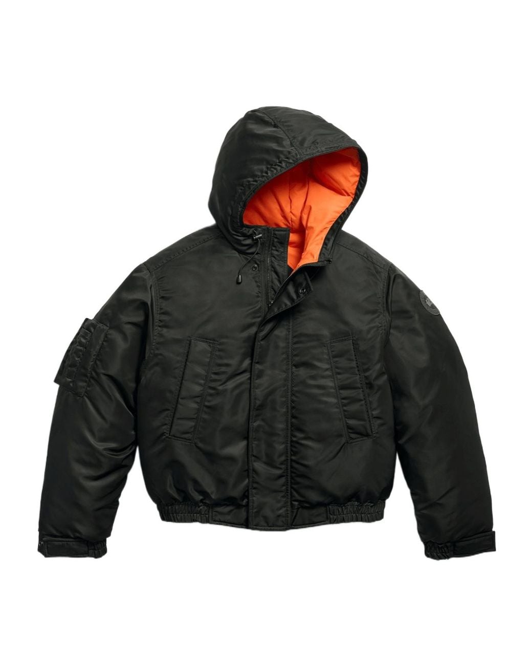 Canada Goose Black Windrow Hooded Jacket for men