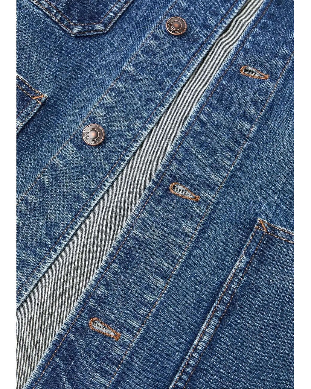 Loro Piana Blue Dean Field Denim Jacket