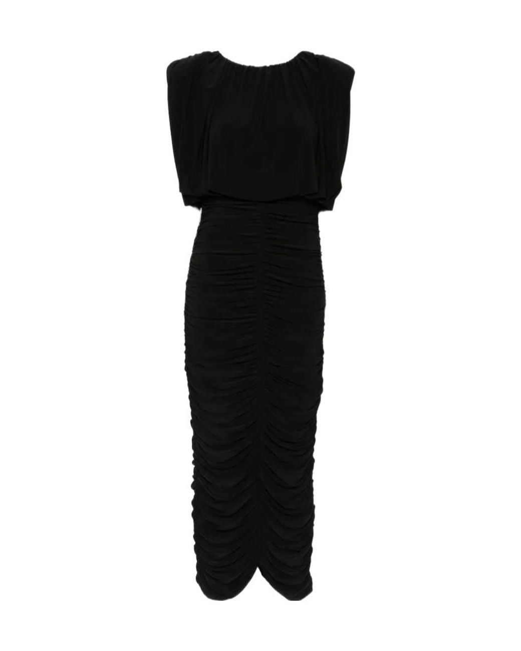 Aje. Black Sleeveless Dress
