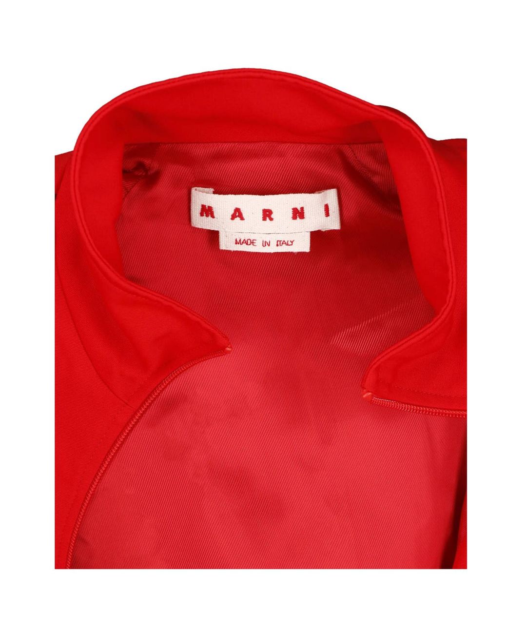 Marni Red Zip-Up Track Jacket for men