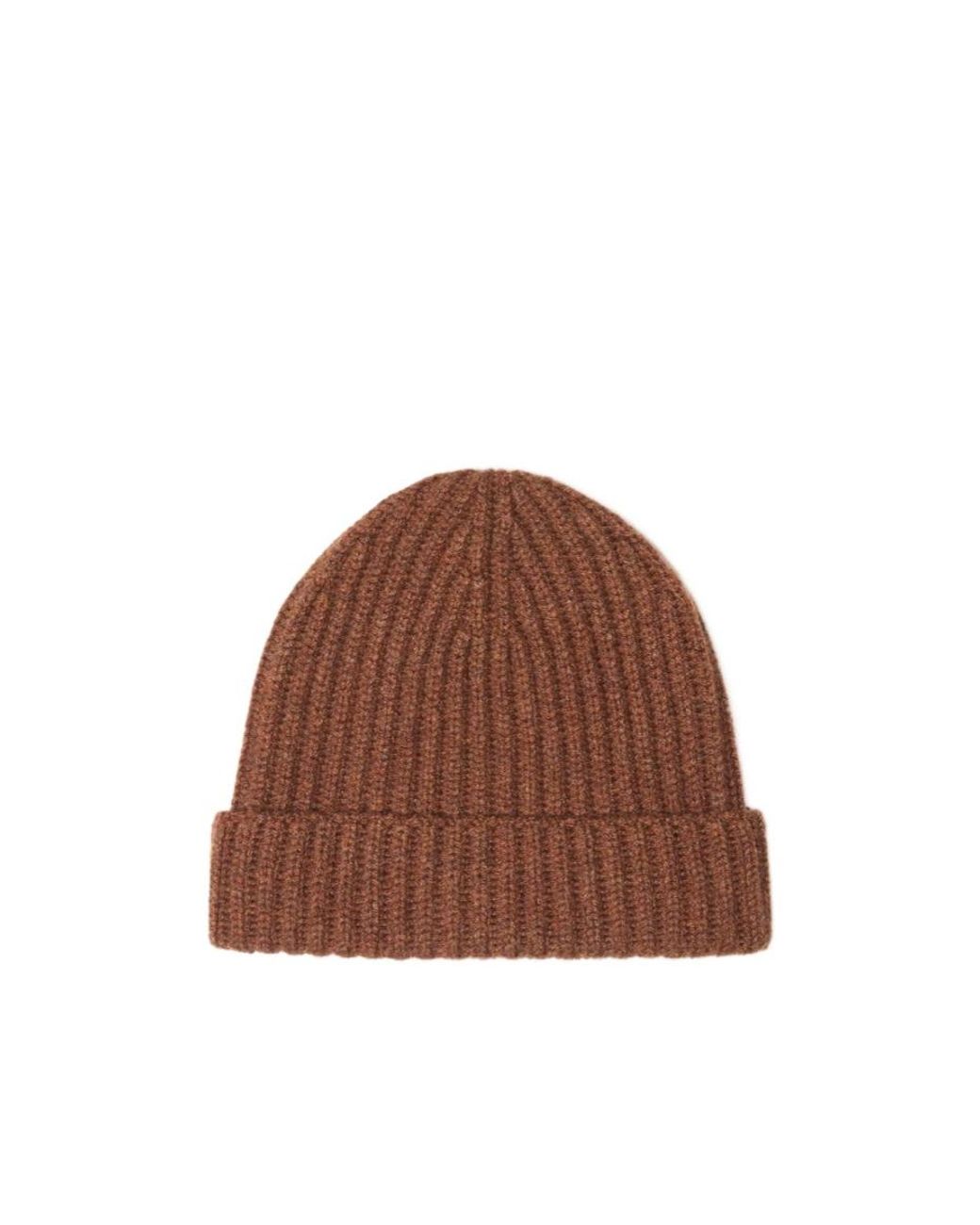 Loro Piana Brown Maglia Inglese Hat for men