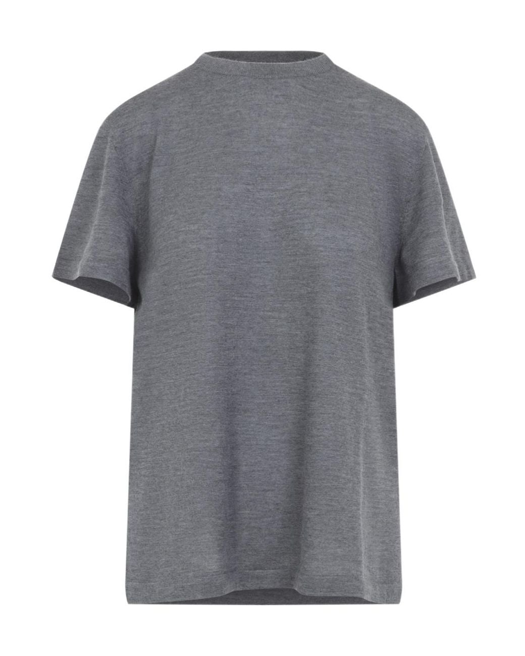 Co. Gray Knit Short-Sleeve T-Shirt