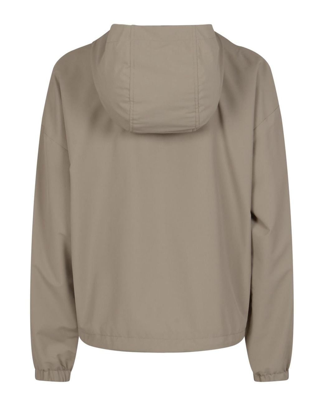 Peserico Brown Flap Pocket Hooded Jacket