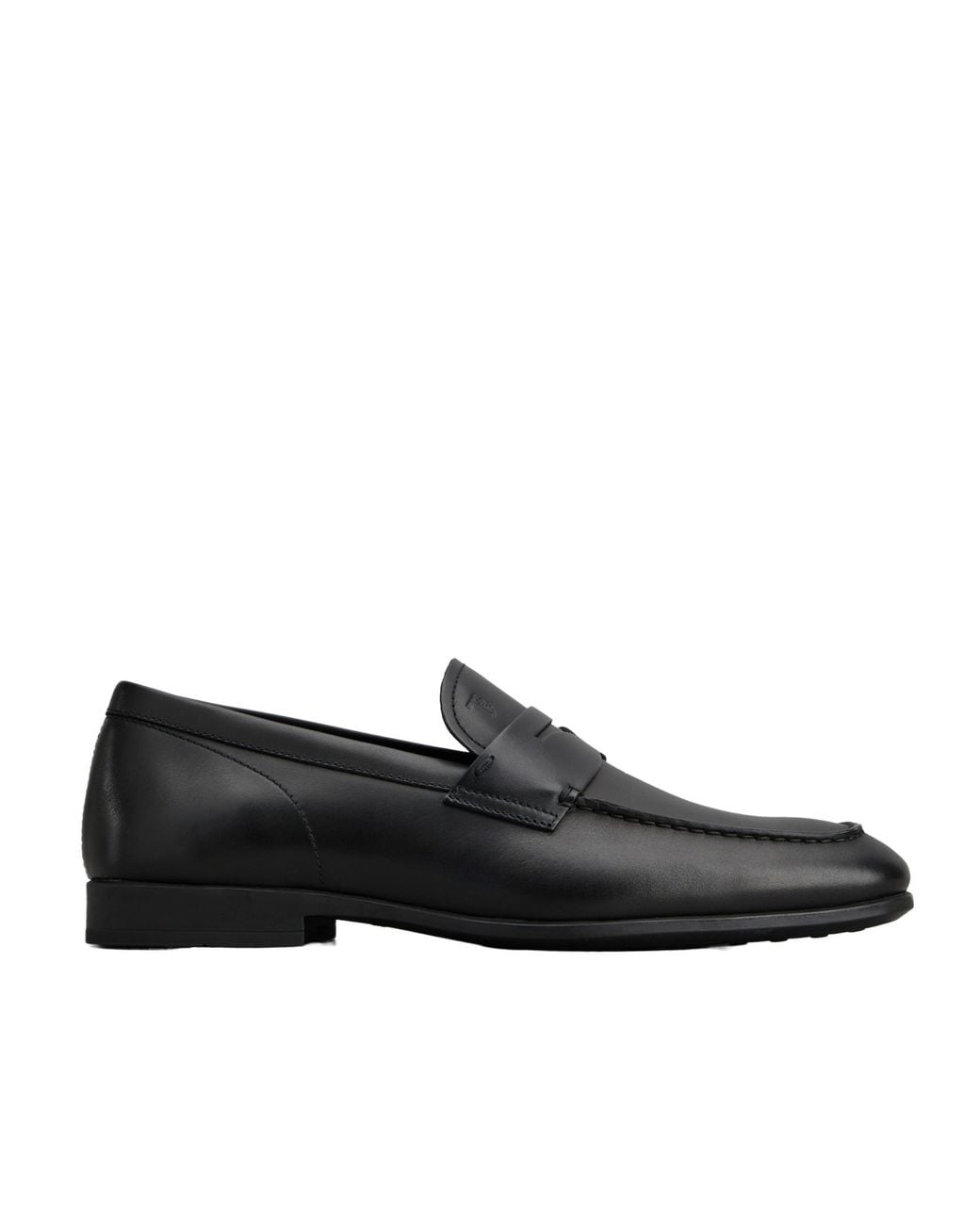 Tod's Black Logo Loafers for men